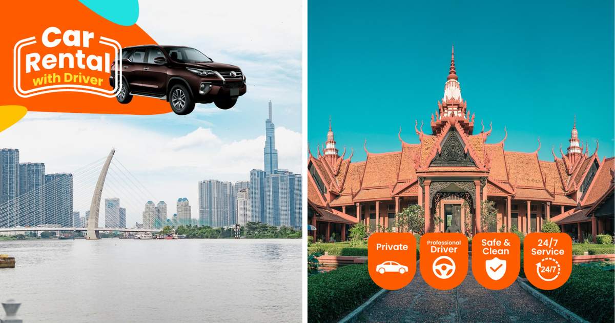 Ho Chi Minh Car Rental With Driver To Phnom Penh, Cambodia Or Vice